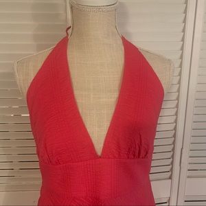 J. Crew Backless Halter Dress